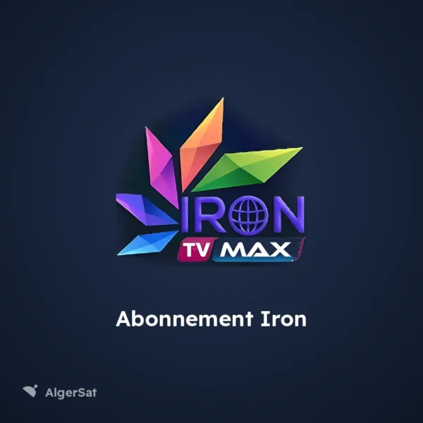 Abonnement IPTV Iron en Algérie