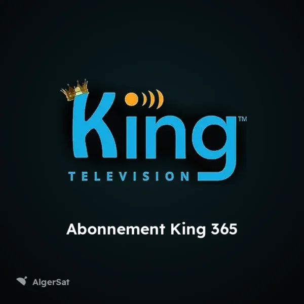 Abonnement IPTV King 365 en Algérie
